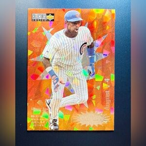 Sammy Sosa Orange Ice “You Crash The Game” 1996 Upper Deck Collector's Choice